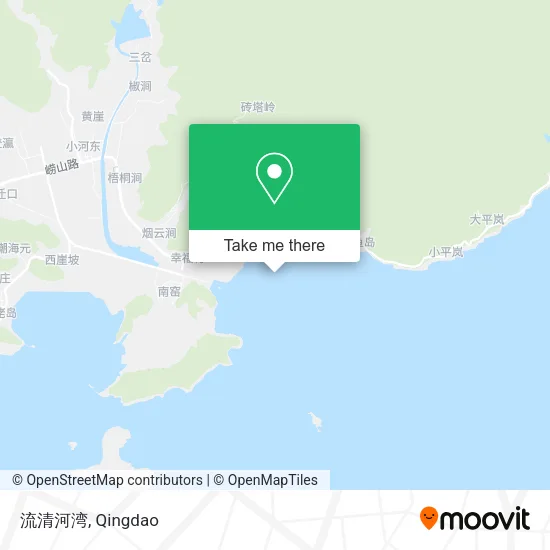 流清河湾 map