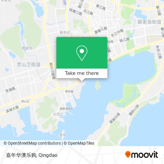 嘉年华澳乐购 map