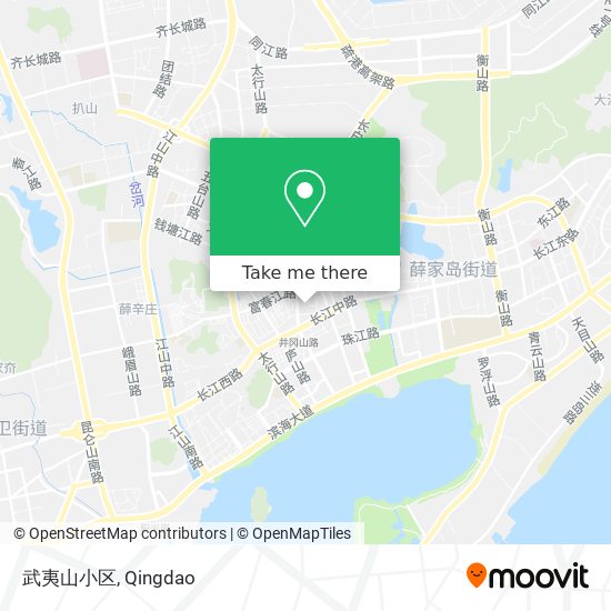 武夷山小区 map