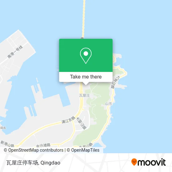 瓦屋庄停车场 map
