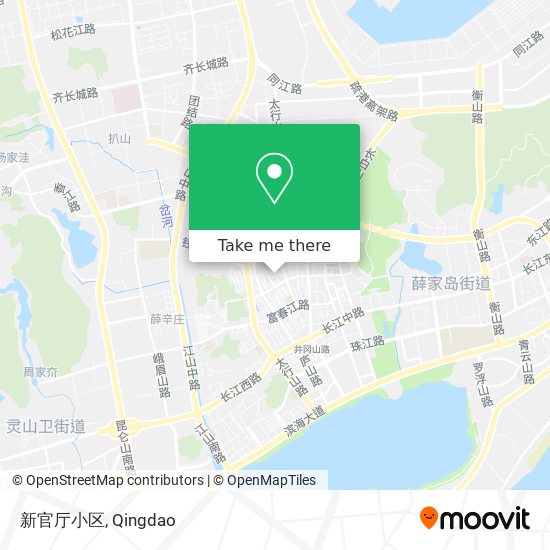 新官厅小区 map