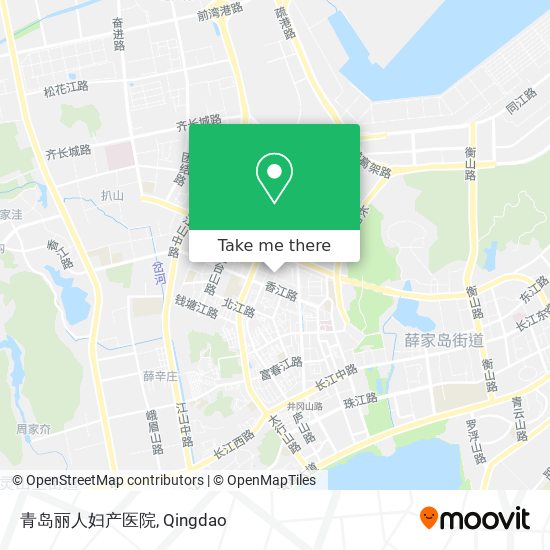 青岛丽人妇产医院 map