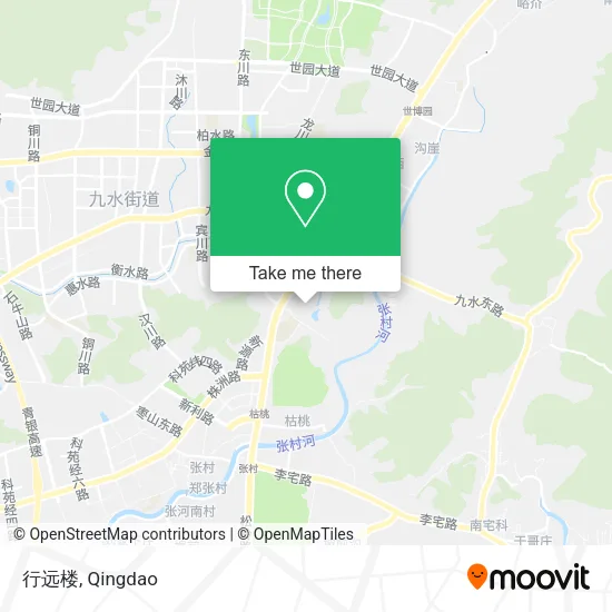 行远楼 map