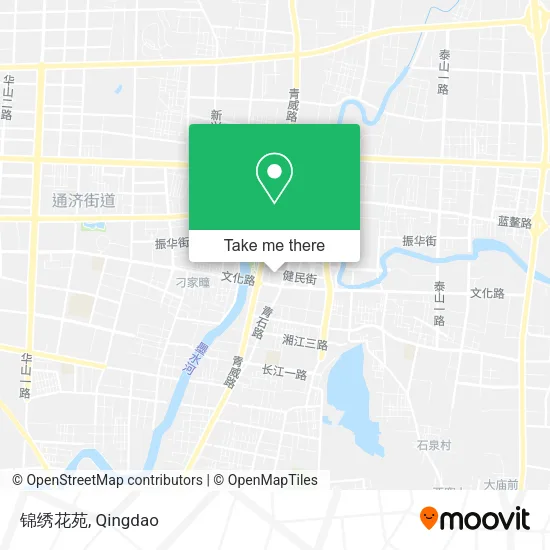 锦绣花苑 map