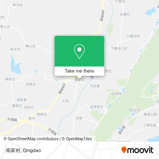 南家村 map