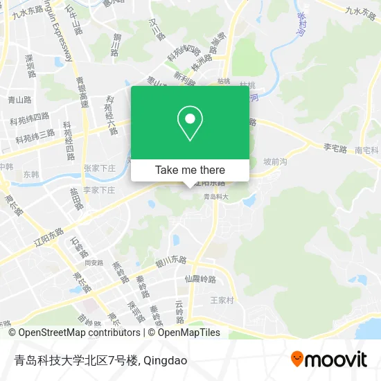 青岛科技大学北区7号楼 map