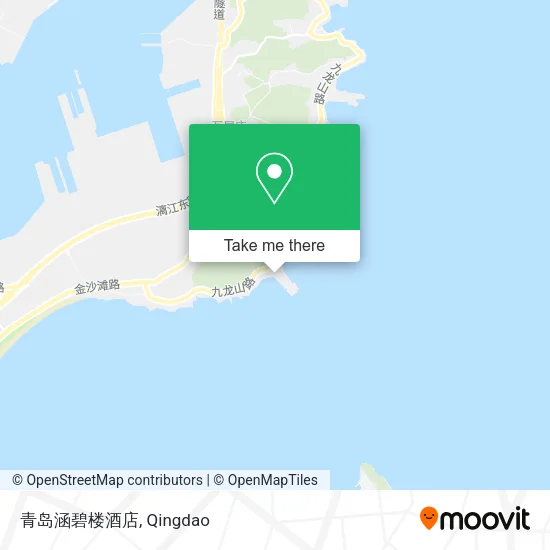 青岛涵碧楼酒店 map