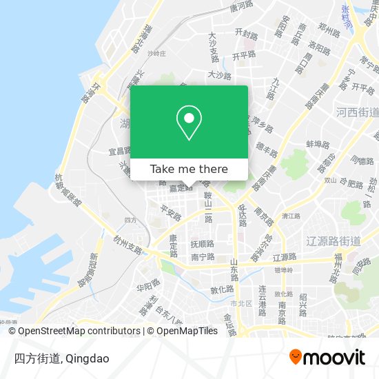 四方街道 map