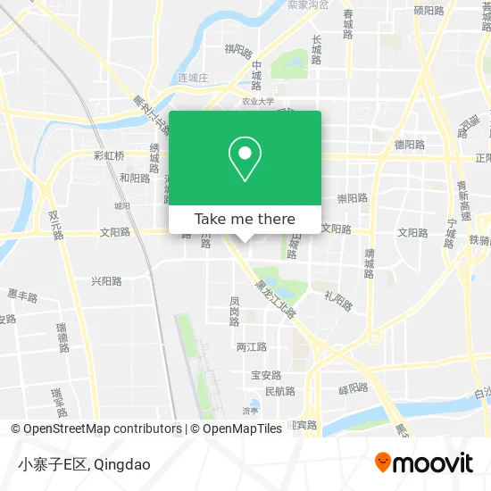 小寨子E区 map