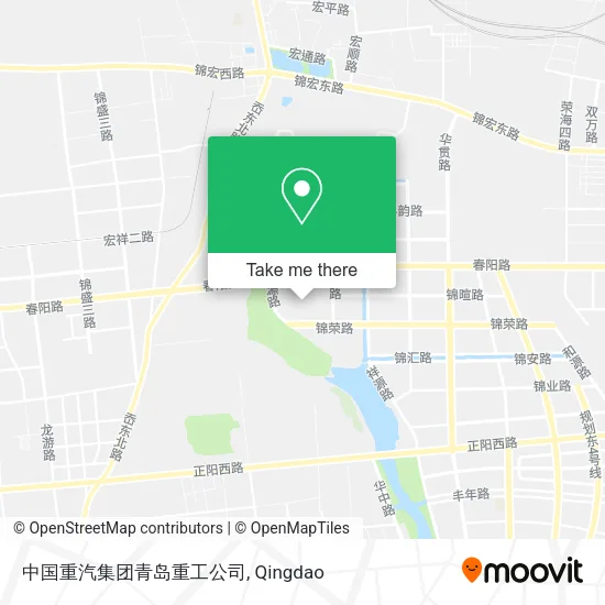 中国重汽集团青岛重工公司 map