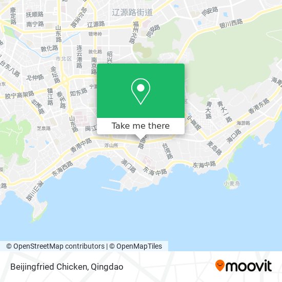 Beijingfried Chicken map