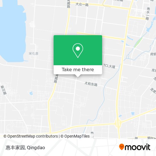 惠丰家园 map