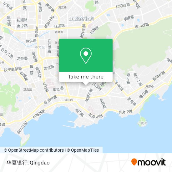 华夏银行 map