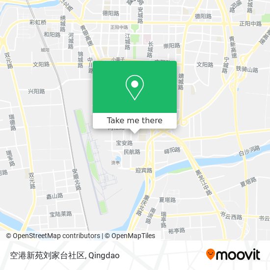 空港新苑刘家台社区 map