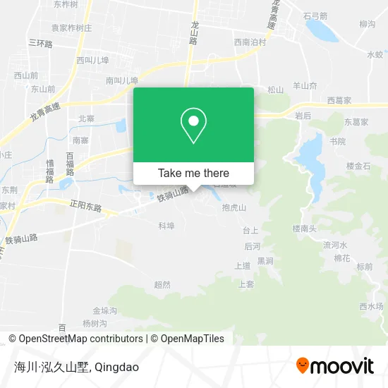 海川·泓久山墅 map
