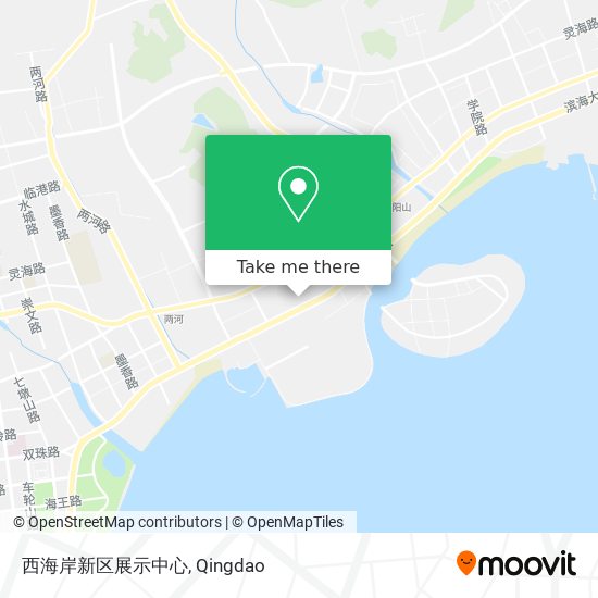 西海岸新区展示中心 map