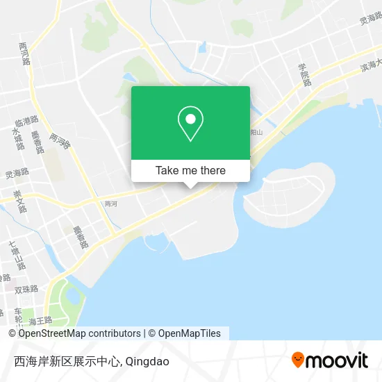 西海岸新区展示中心 map