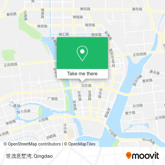 世茂意墅湾 map