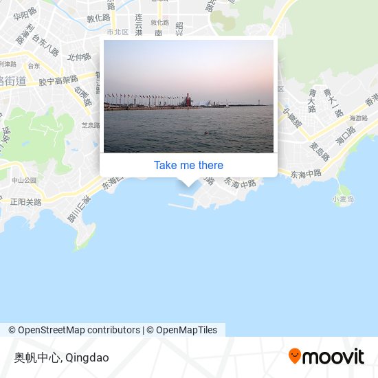 奥帆中心 map