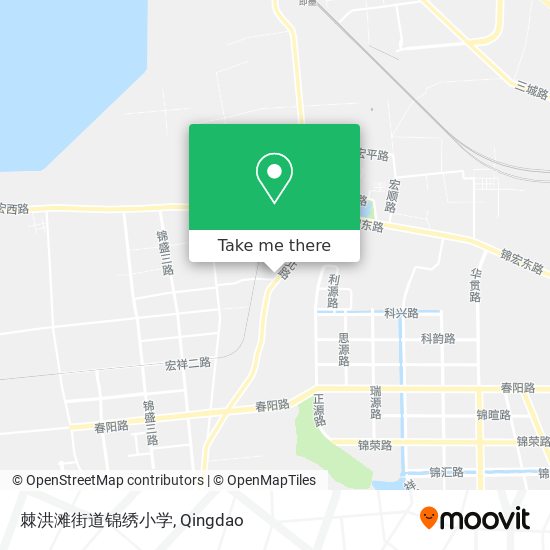 棘洪滩街道锦绣小学 map