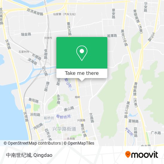 中南世纪城 map