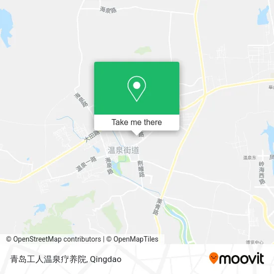 青岛工人温泉疗养院 map