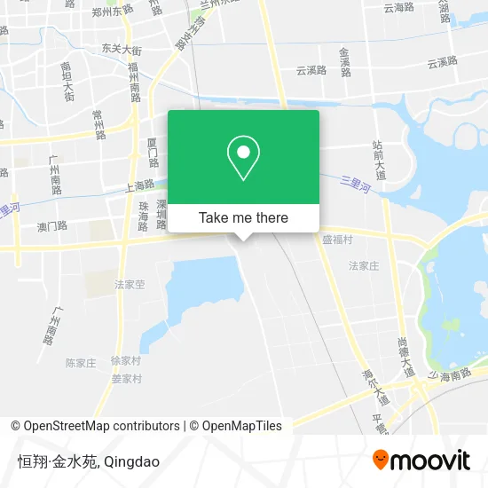 恒翔·金水苑 map
