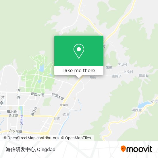 海信研发中心 map