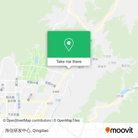海信研发中心 map