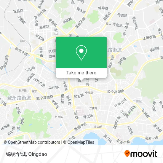锦绣华城 map