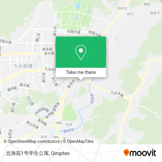 北海苑1号学生公寓 map