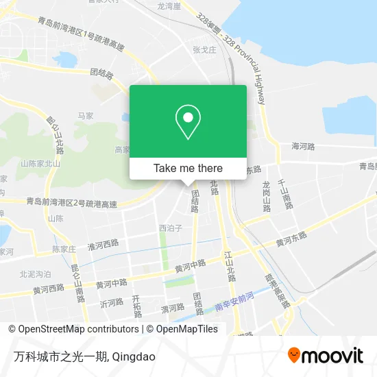 万科城市之光一期 map