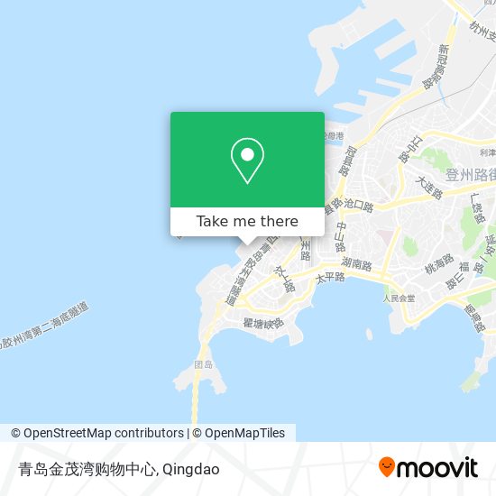 青岛金茂湾购物中心 map