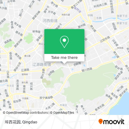 埠西花园 map