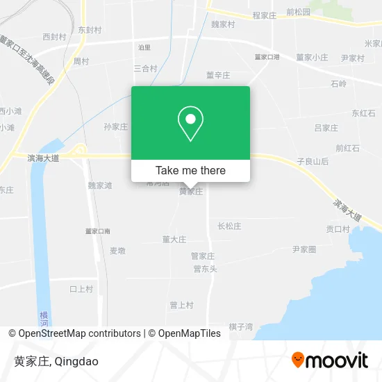 黄家庄 map