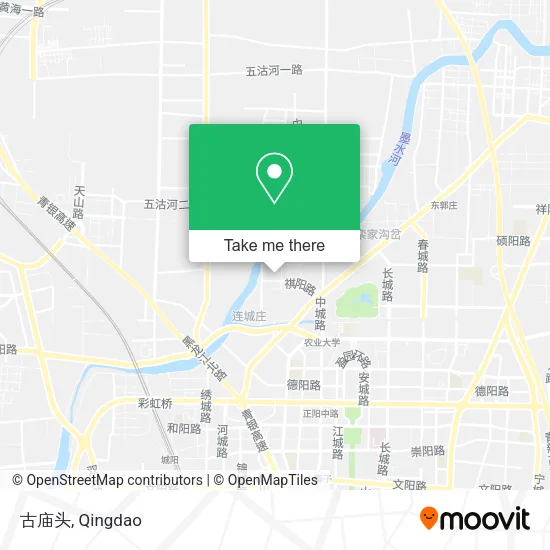 古庙头 map