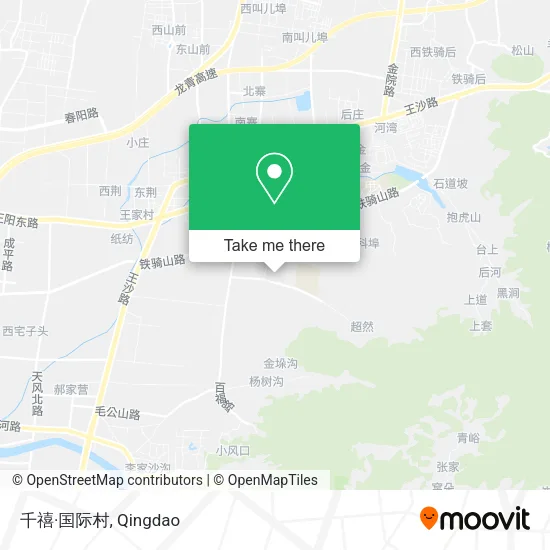 千禧·国际村 map