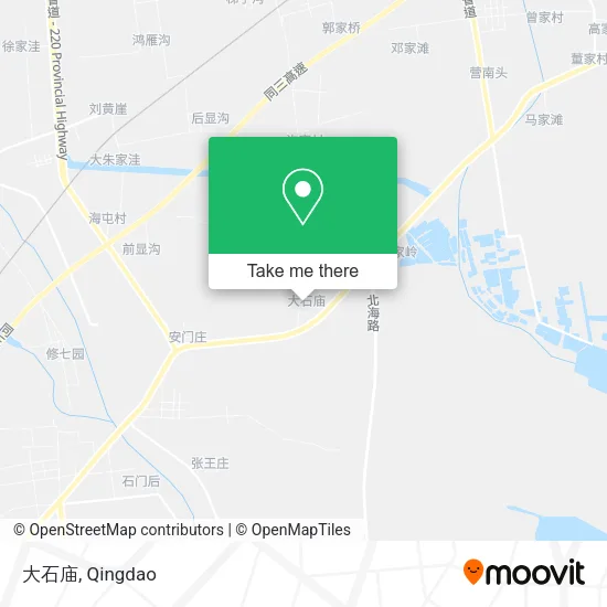 大石庙 map