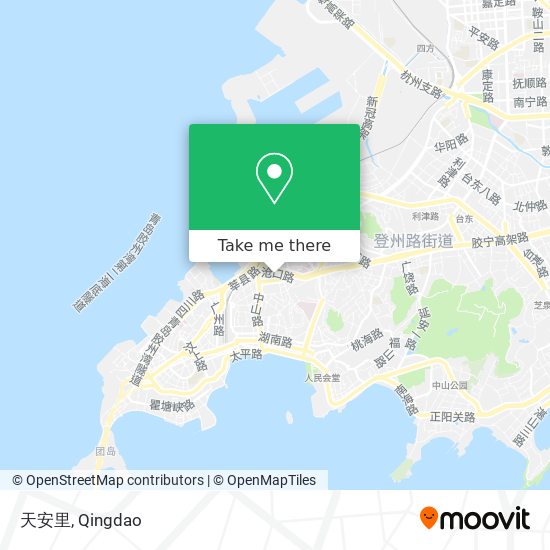 天安里 map