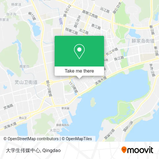 大学生传媒中心 map