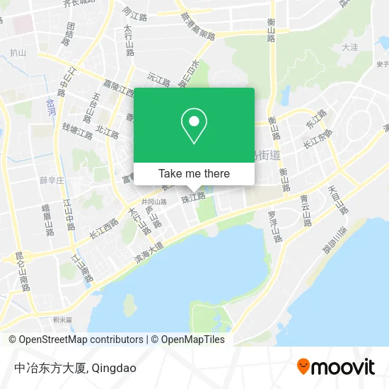 中冶东方大厦 map
