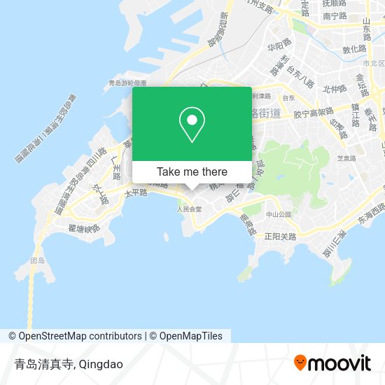 青岛清真寺 map