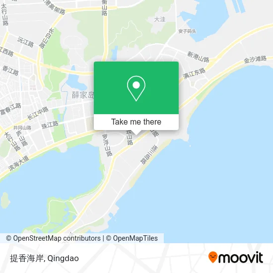 提香海岸 map