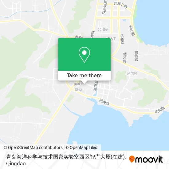 青岛海洋科学与技术国家实验室西区智库大厦(在建) map