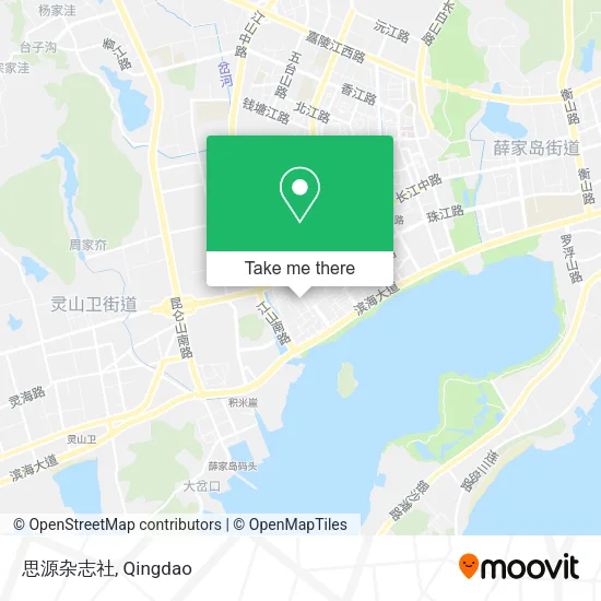 思源杂志社 map
