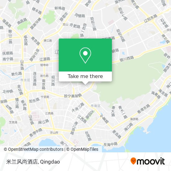 米兰风尚酒店 map