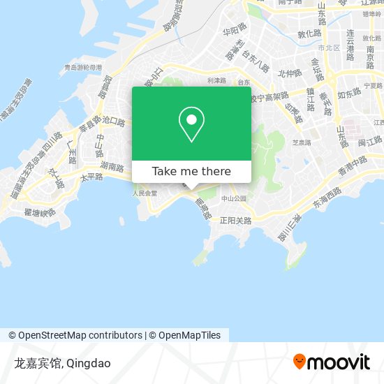 龙嘉宾馆 map
