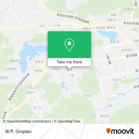 南坪 map
