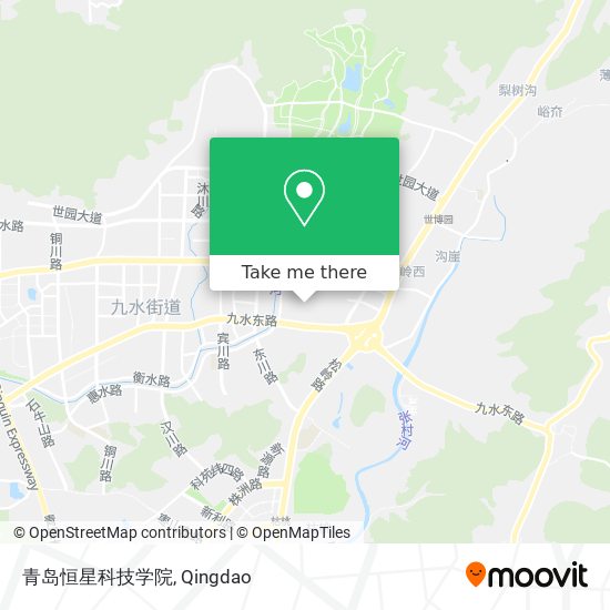 青岛恒星科技学院 map