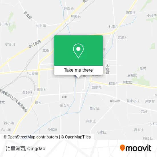 泊里河西 map